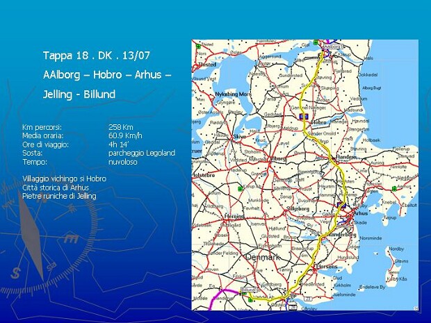2004-07-13 Aalborg - Hobro - Arhus - Jelling - Billund